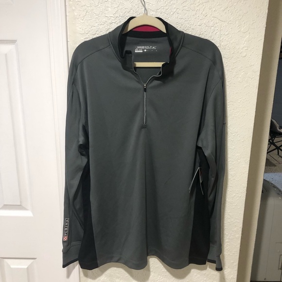Nike Other - NWT Nike mens size large gray 1/4 zip shirt.